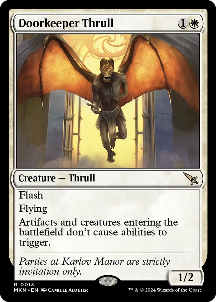 Doorkeeper Thrull — Murders at Karlov Manor — Magic: The Gathering