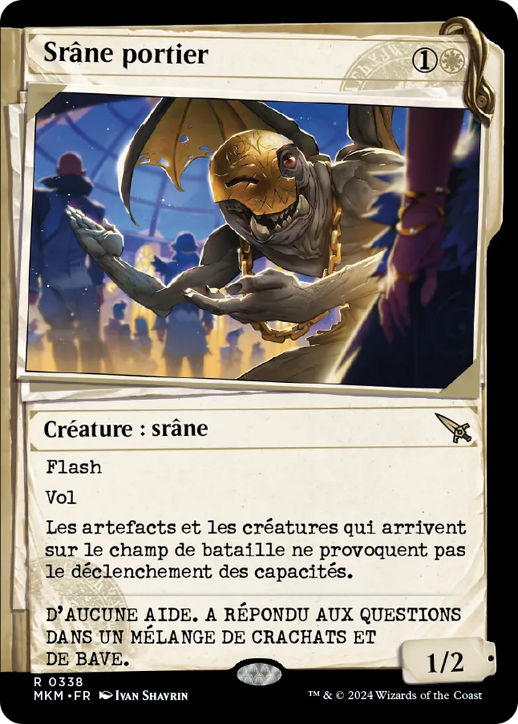 Srâne portier — Murders at Karlov Manor — Magic: The Gathering