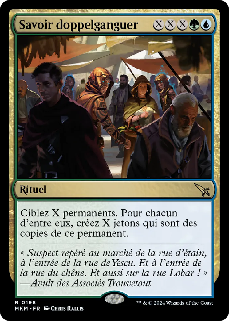 Savoir doppelganguer — Murders at Karlov Manor — Magic: The Gathering