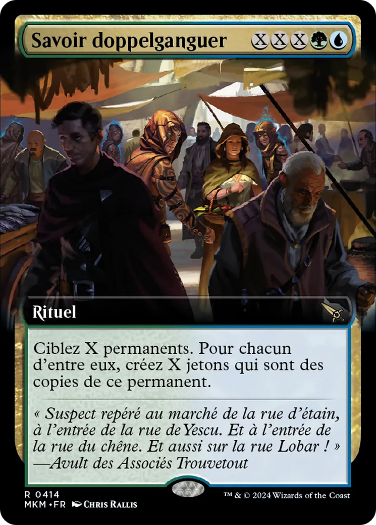 Savoir doppelganguer — Murders at Karlov Manor — Magic: The Gathering