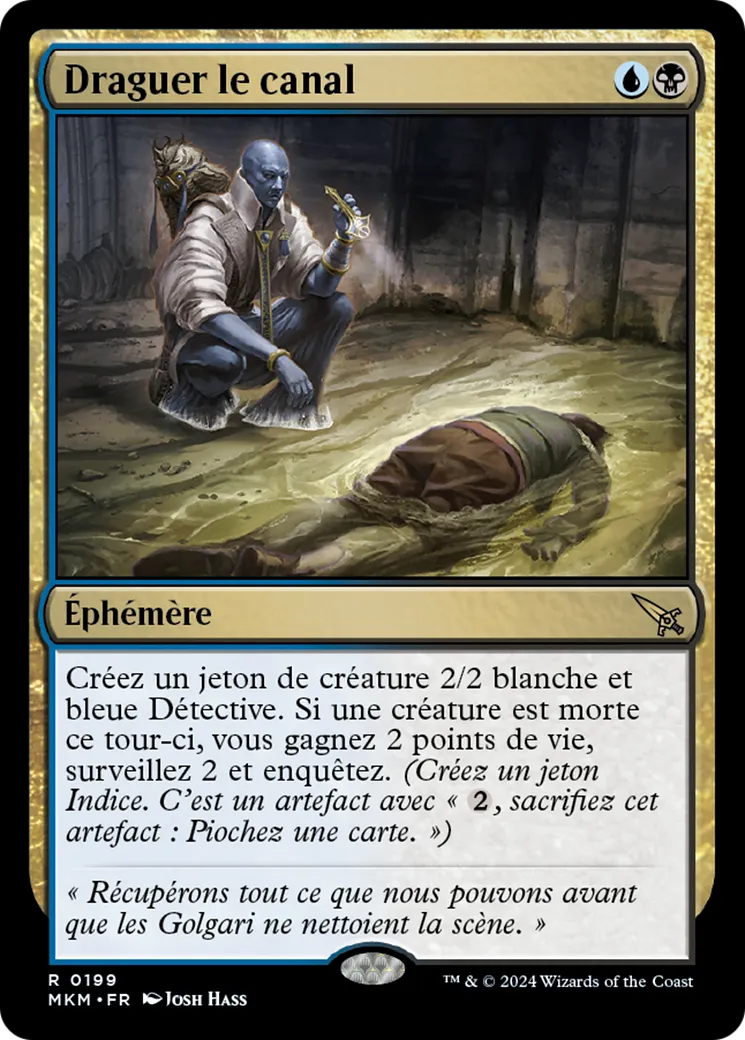 Draguer le canal — Murders at Karlov Manor — Magic: The Gathering