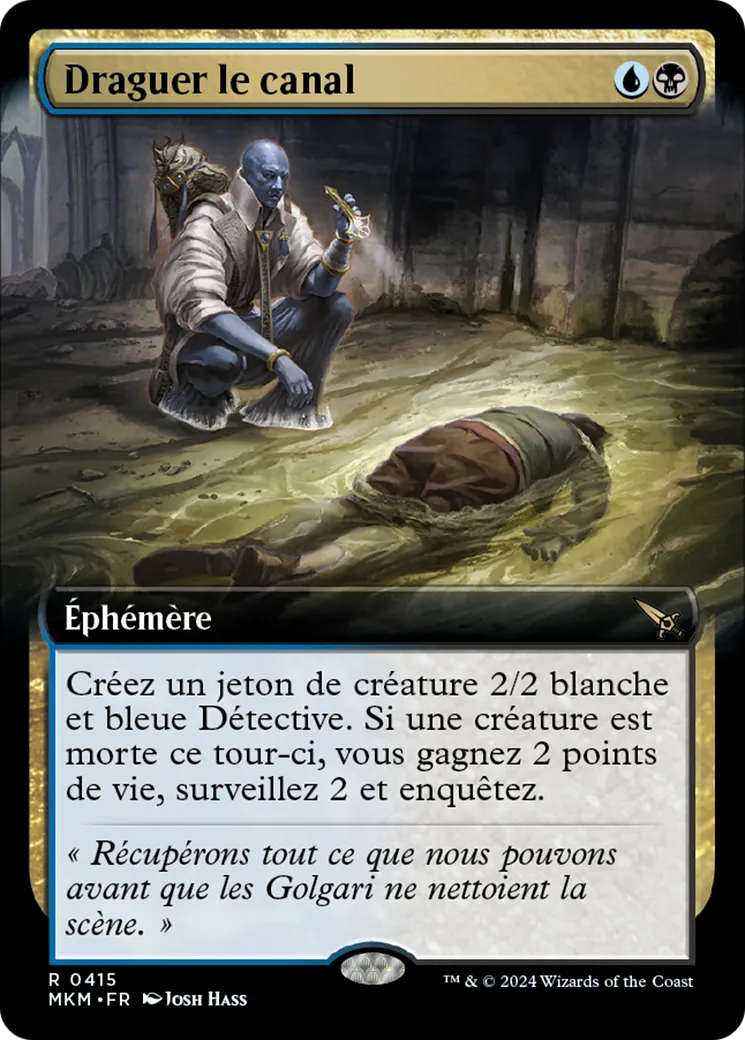 Draguer le canal — Murders at Karlov Manor — Magic: The Gathering