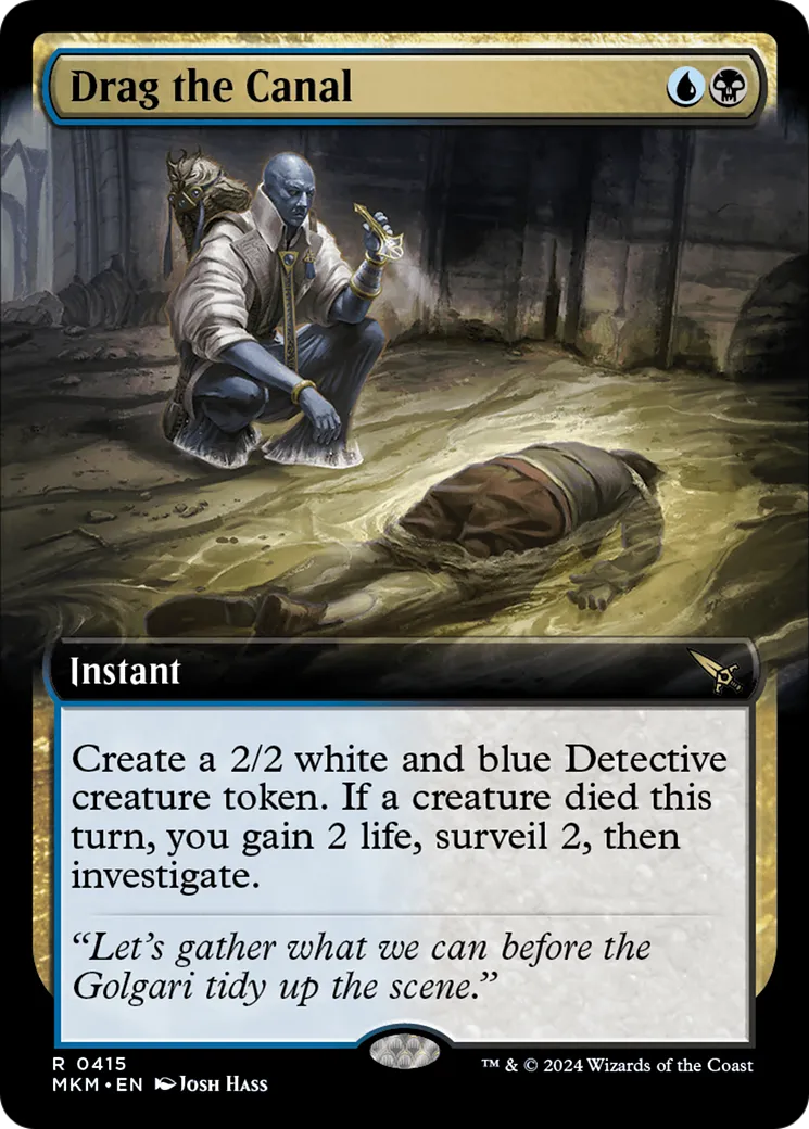 Draguer le canal — Murders at Karlov Manor — Magic: The Gathering