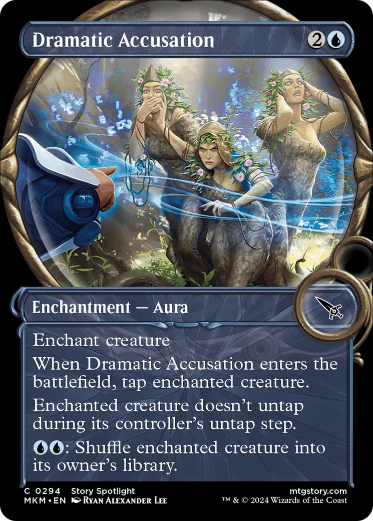 Dramatic Accusation — Murders at Karlov Manor — Magic: The Gathering