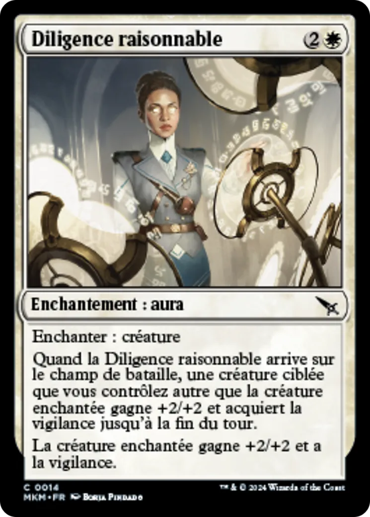 Diligence raisonnable — Murders at Karlov Manor — Magic: The Gathering
