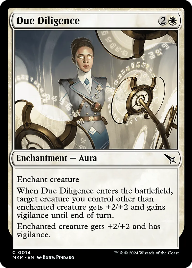 Diligence raisonnable — Murders at Karlov Manor — Magic: The Gathering