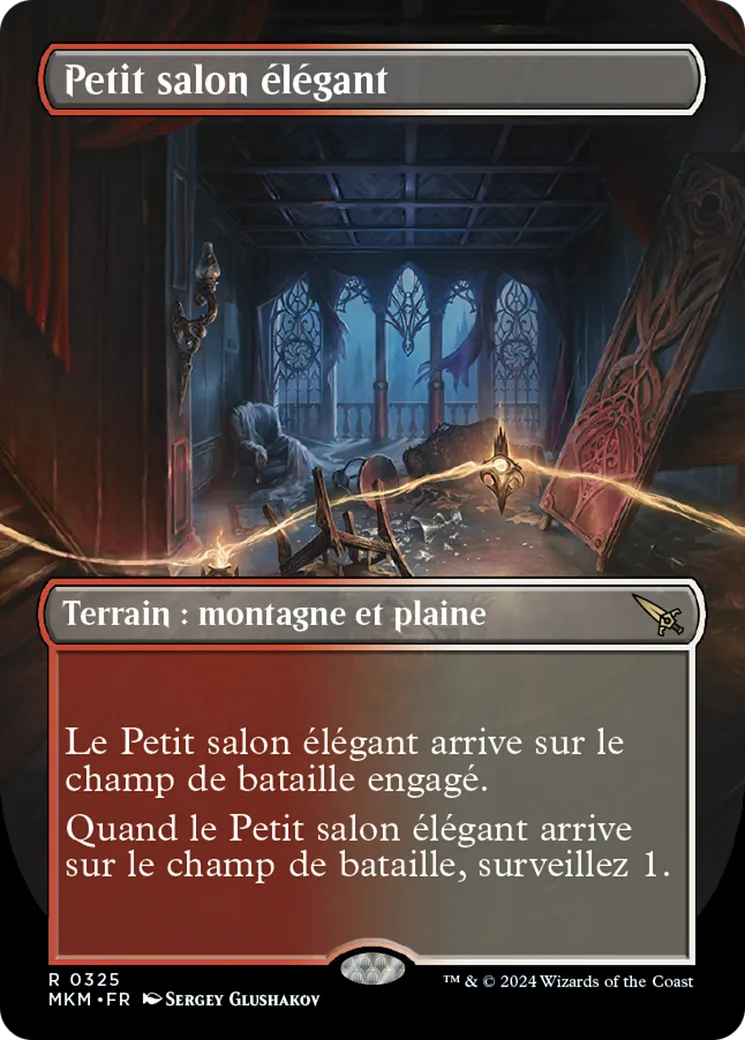 Petit salon élégant — Murders at Karlov Manor — Magic: The Gathering