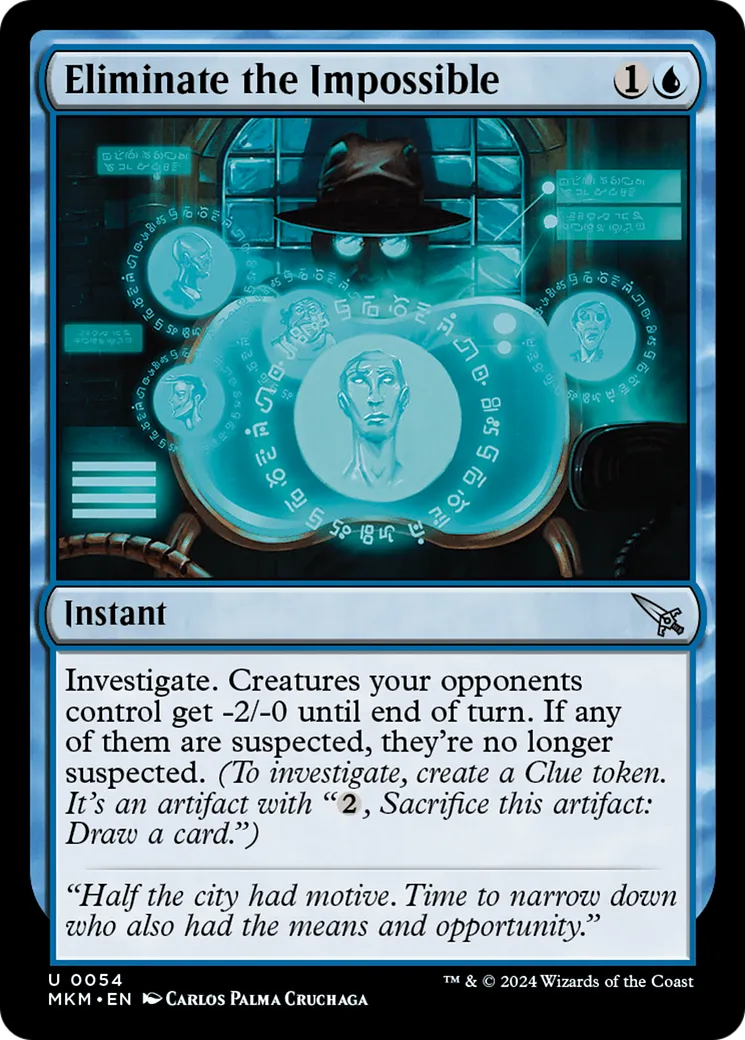 Éliminer l'impossible — Murders at Karlov Manor — Magic: The Gathering
