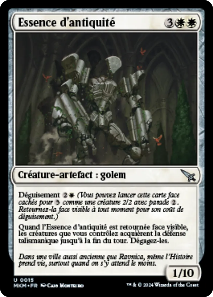 Essence d'antiquité — Murders at Karlov Manor — Magic: The Gathering