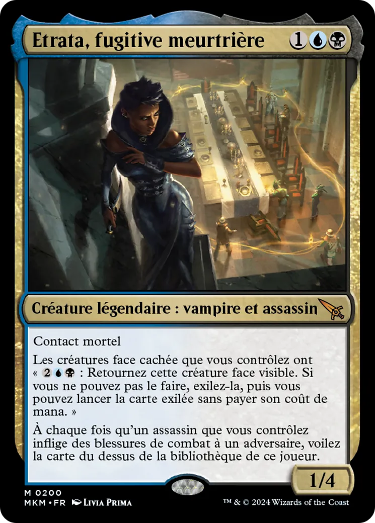 Etrata, fugitive meurtrière — Murders at Karlov Manor — Magic: The Gathering
