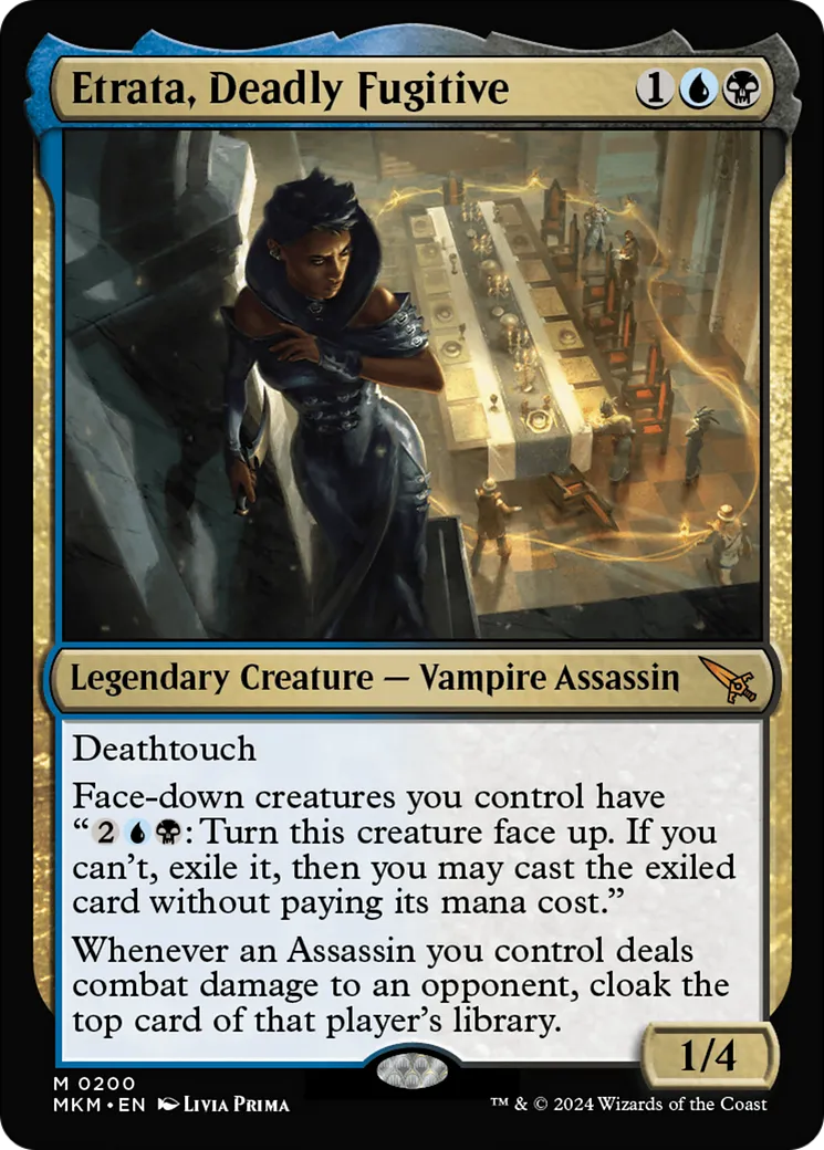 Etrata, Deadly Fugitive — Murders at Karlov Manor — Magic: The Gathering