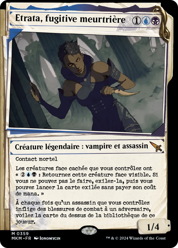 Etrata, fugitive meurtrière — Murders at Karlov Manor — Magic: The Gathering