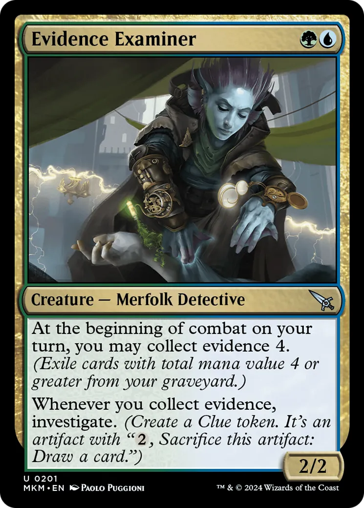 Evidence Examiner — Murders at Karlov Manor — Magic: The Gathering