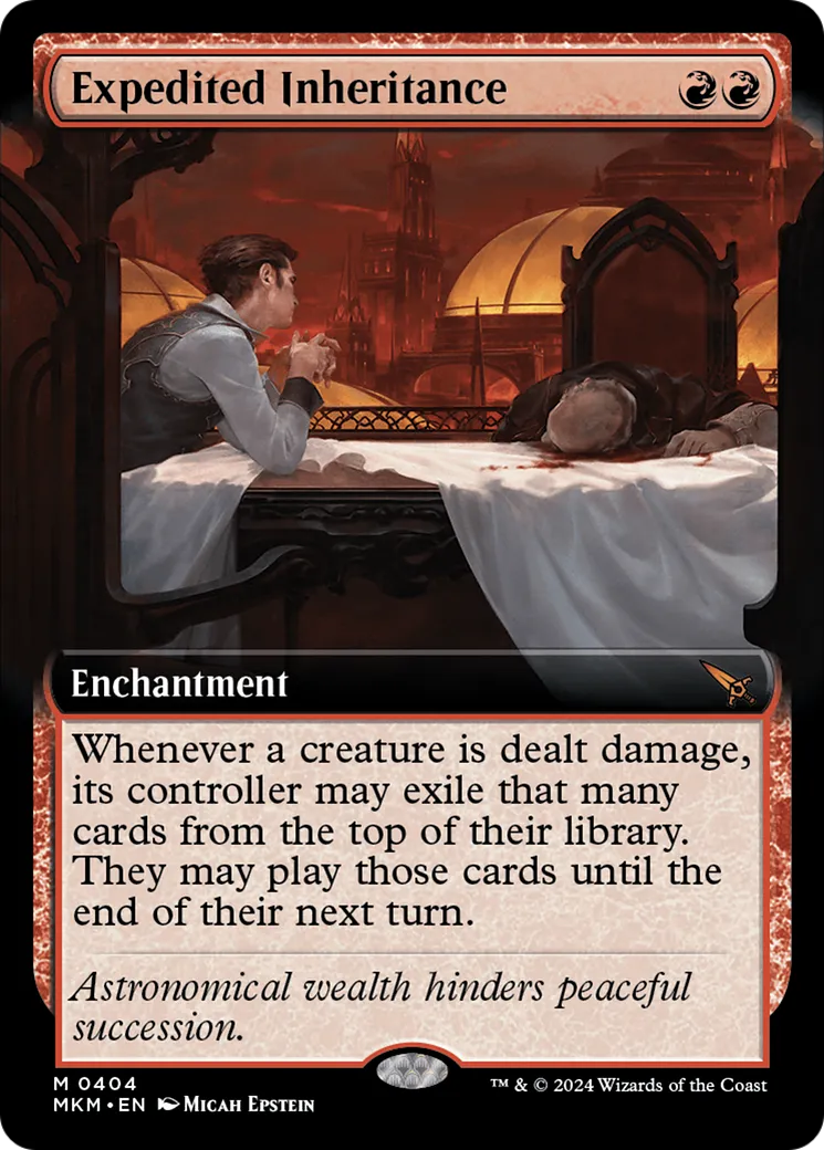 Expedited Inheritance — Murders at Karlov Manor — Magic: The Gathering