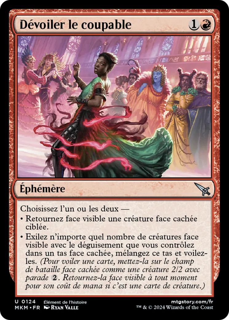 Dévoiler le coupable — Murders at Karlov Manor — Magic: The Gathering