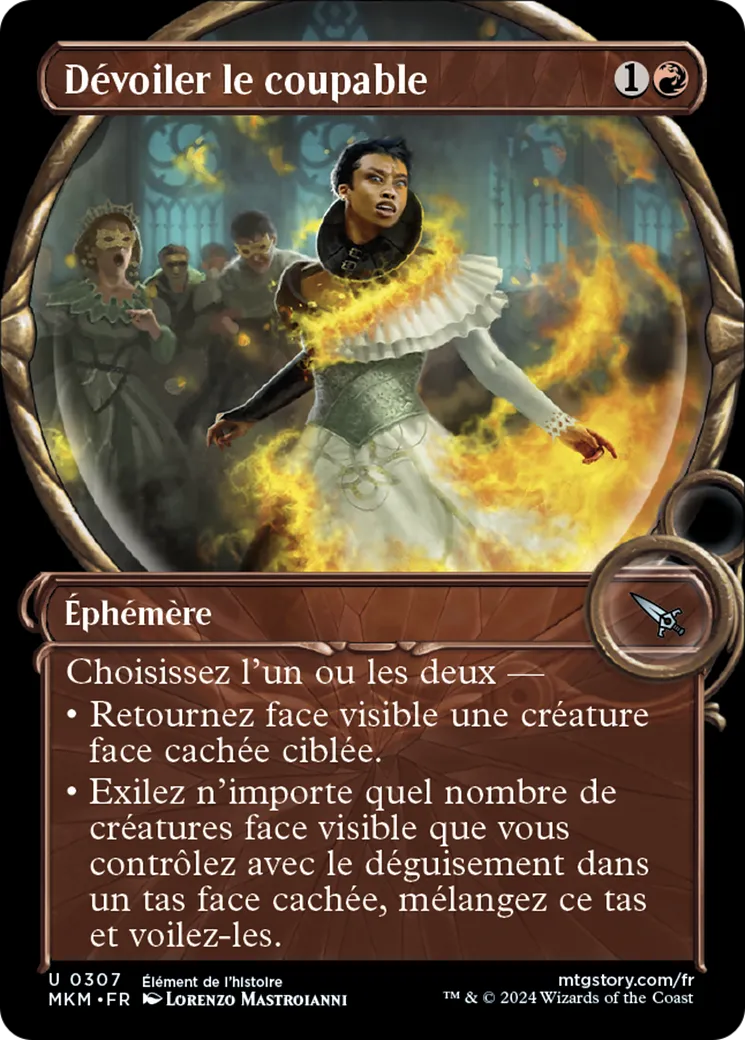 Dévoiler le coupable — Murders at Karlov Manor — Magic: The Gathering