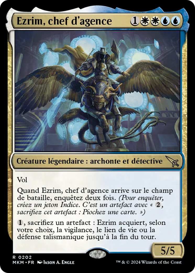Ezrim, chef d'agence — Murders at Karlov Manor — Magic: The Gathering