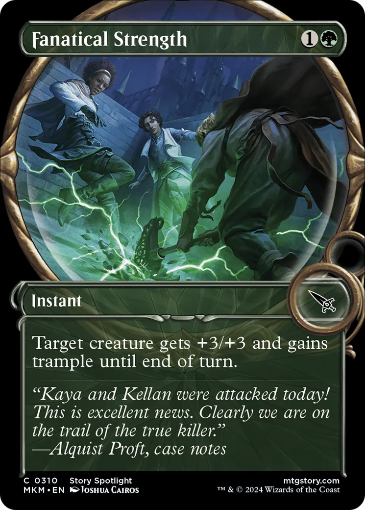 Fanatical Strength — Murders at Karlov Manor — Magic: The Gathering