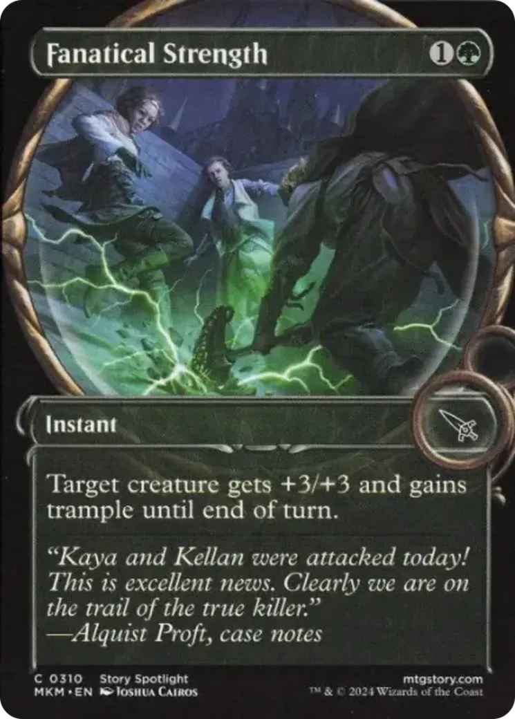 Fanatical Strength — Murders at Karlov Manor — Magic: The Gathering