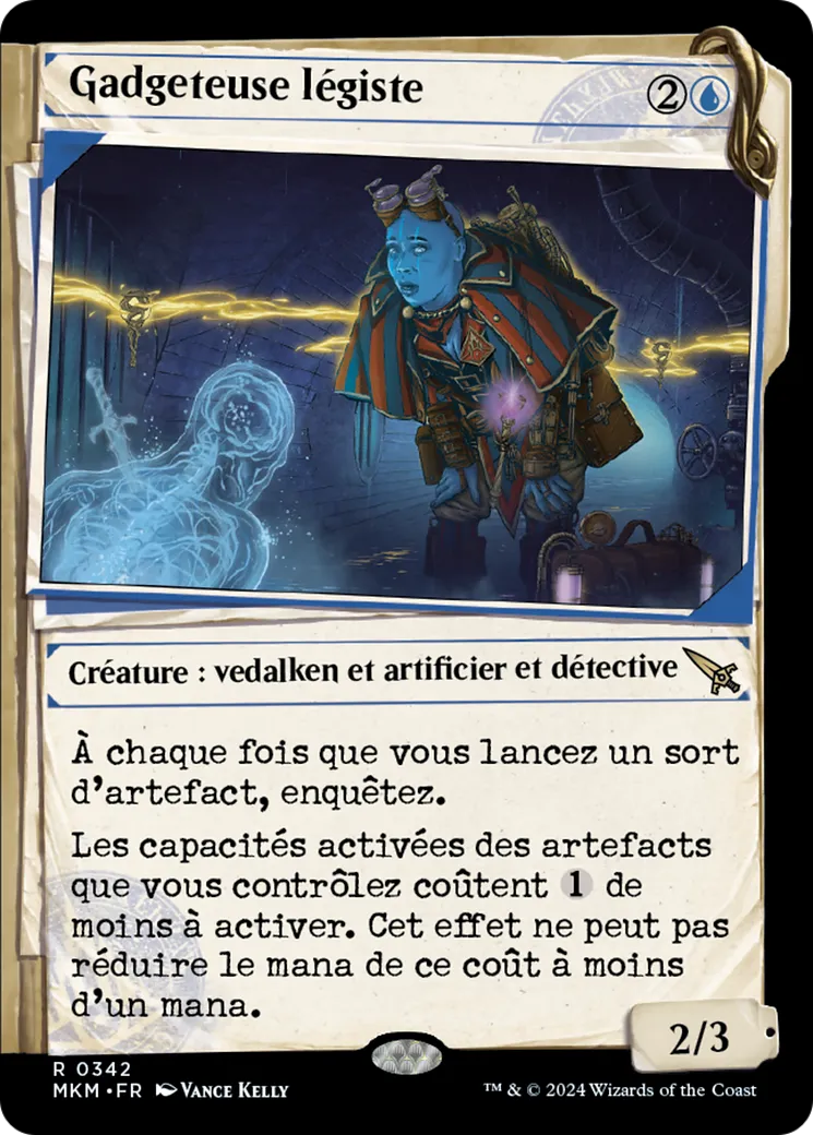Gadgeteuse légiste — Murders at Karlov Manor — Magic: The Gathering