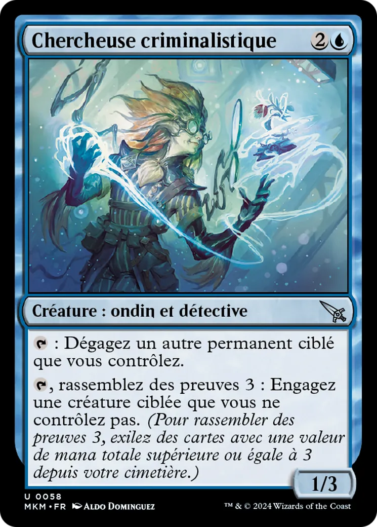 Chercheuse criminalistique — Murders at Karlov Manor — Magic: The Gathering