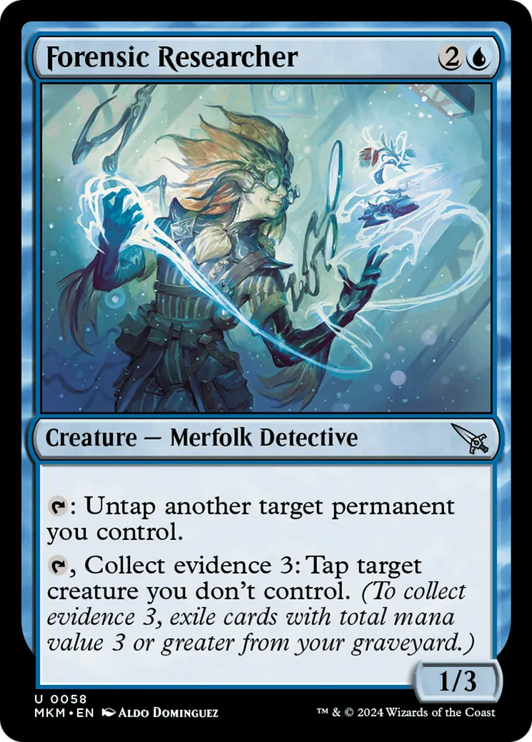 Chercheuse criminalistique — Murders at Karlov Manor — Magic: The Gathering