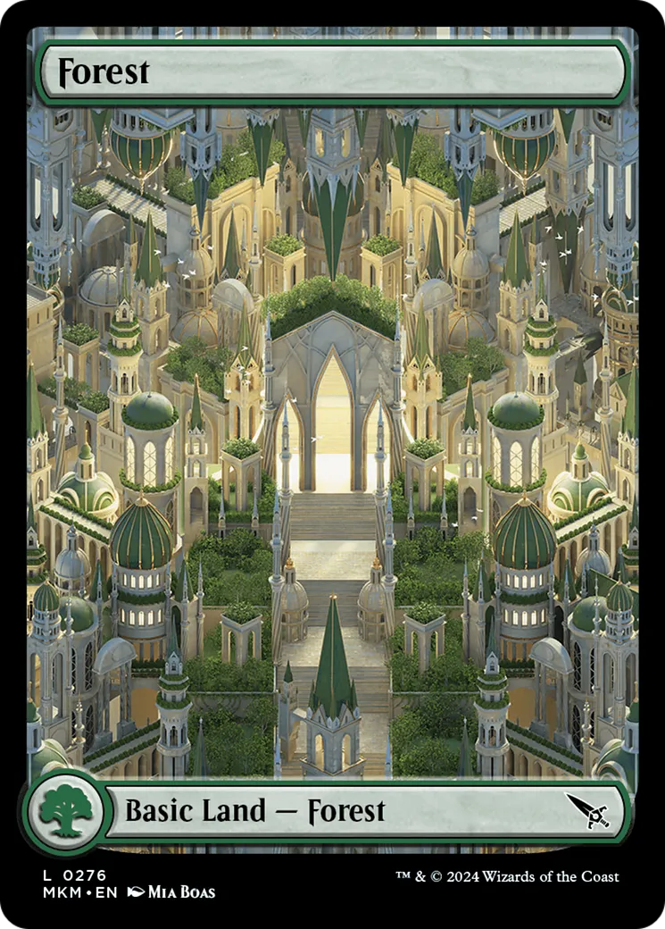 Forest — Murders at Karlov Manor — Magic: The Gathering