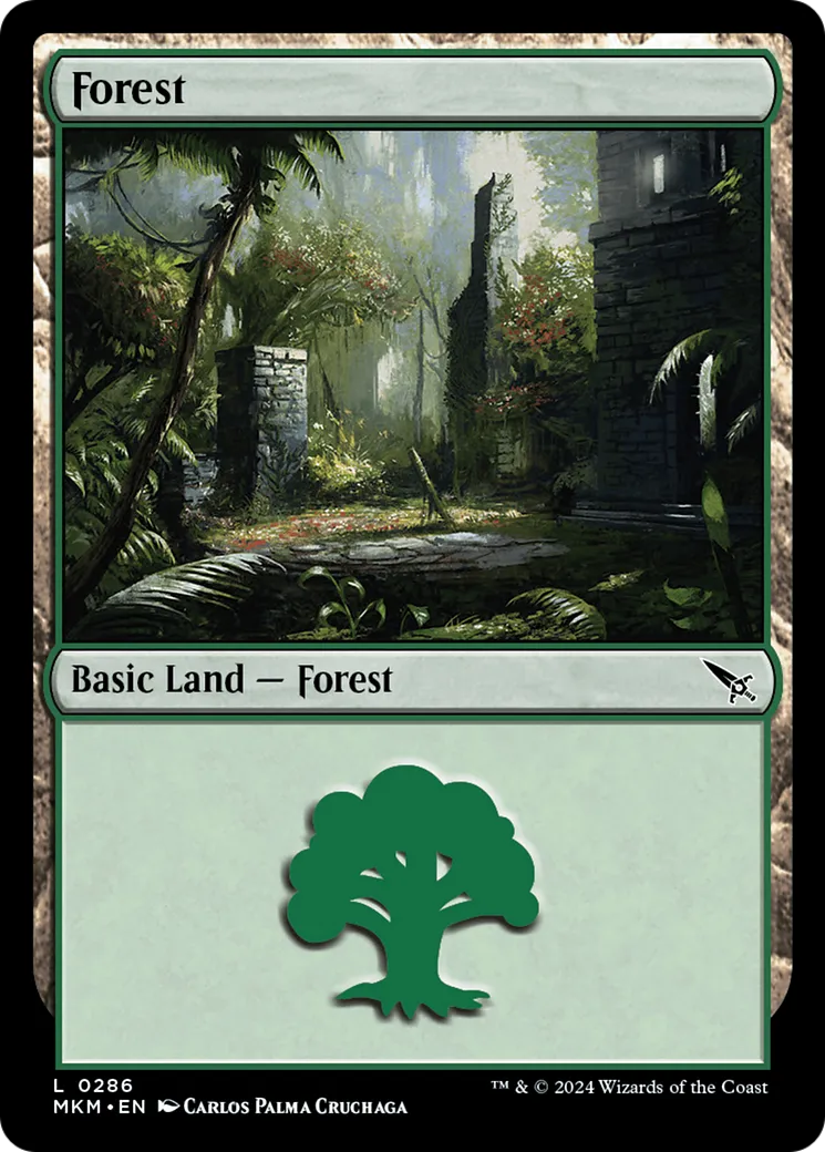 Forest — Murders at Karlov Manor — Magic: The Gathering
