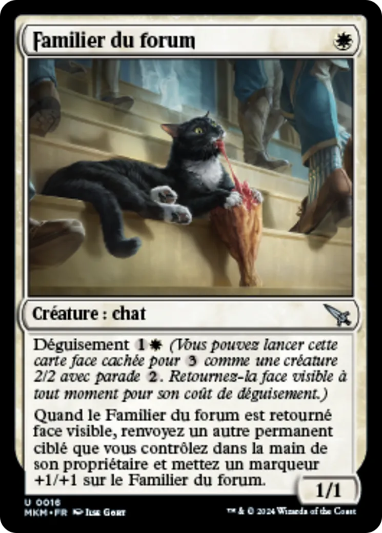 Familier du forum — Murders at Karlov Manor — Magic: The Gathering