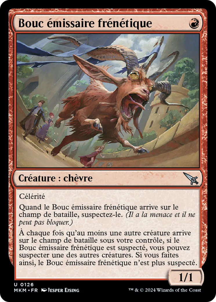 Bouc émissaire frénétique — Murders at Karlov Manor — Magic: The Gathering