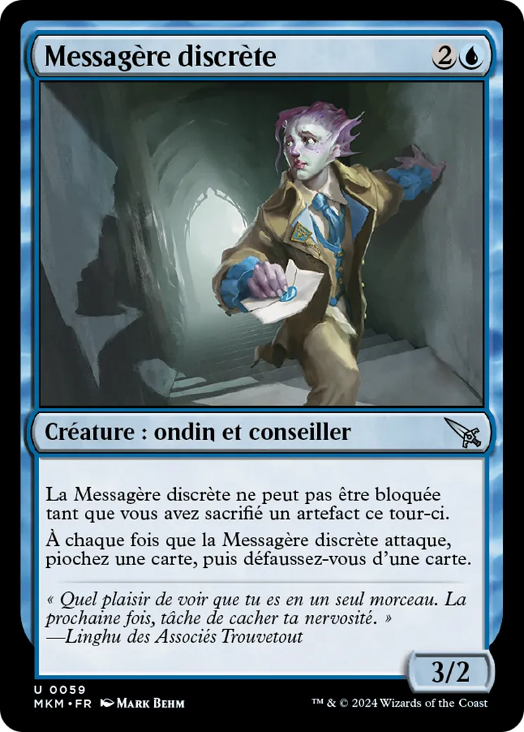 Messagère discrète — Murders at Karlov Manor — Magic: The Gathering
