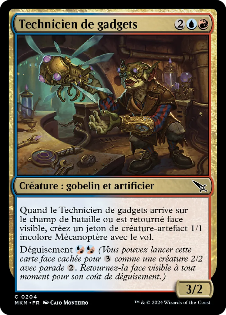 Technicien de gadgets — Murders at Karlov Manor — Magic: The Gathering