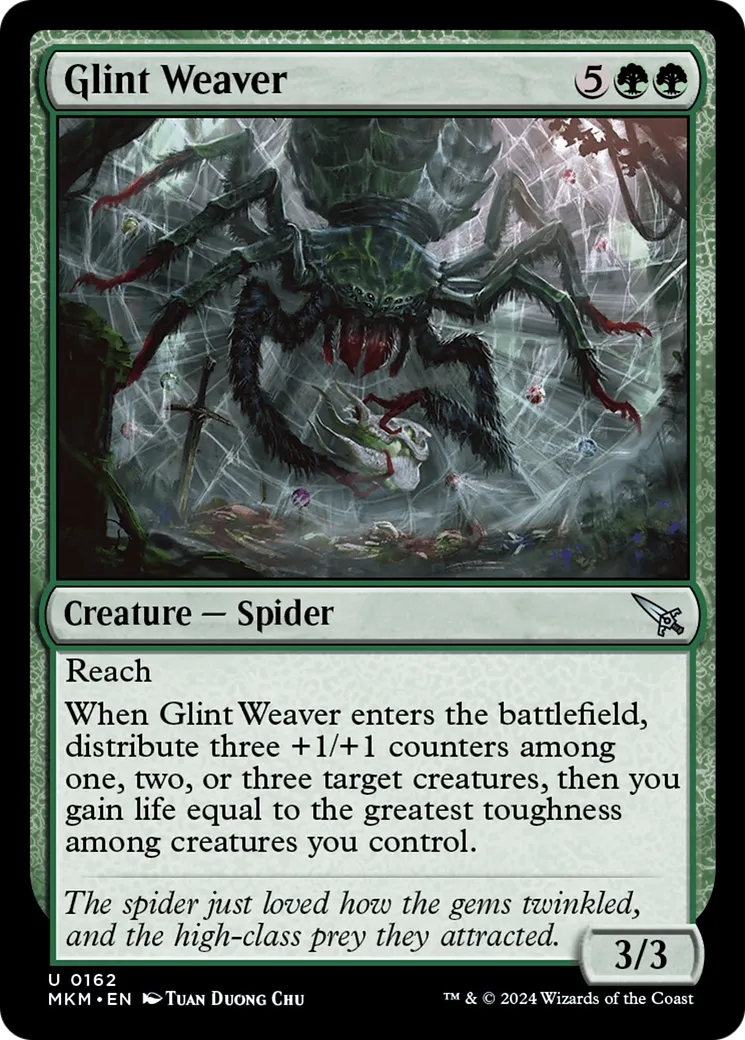 Glint Weaver — Murders at Karlov Manor — Magic: The Gathering