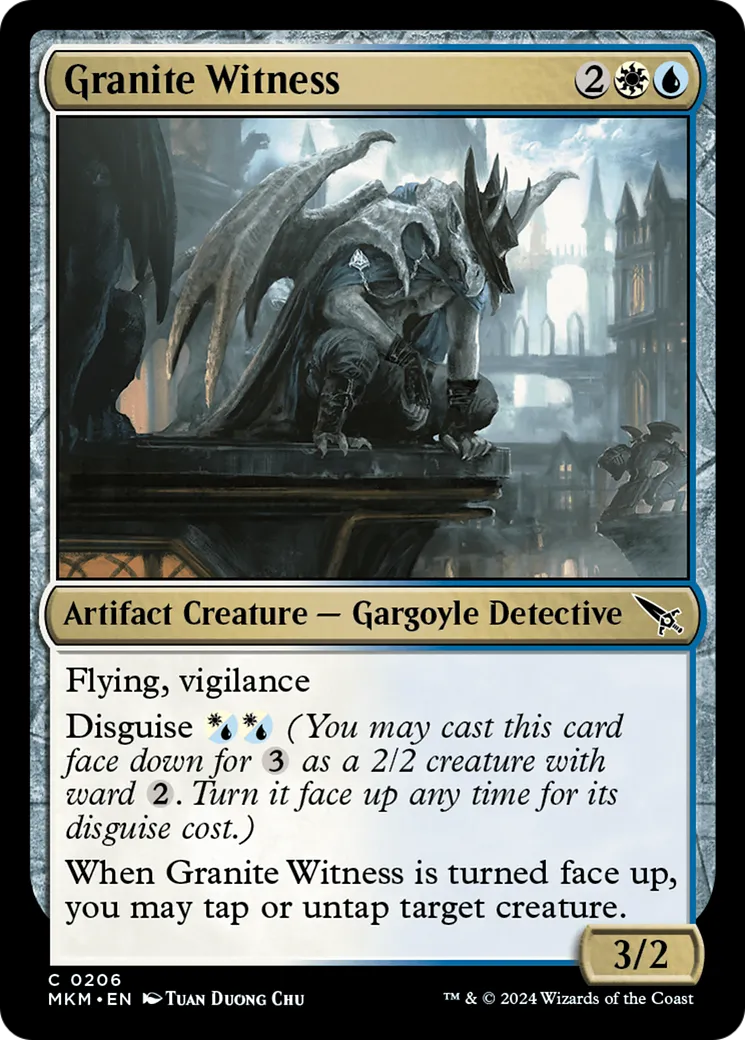 Granite Witness — Murders at Karlov Manor — Magic: The Gathering