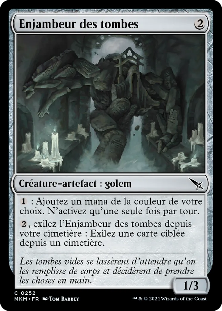 Enjambeur des tombes — Murders at Karlov Manor — Magic: The Gathering