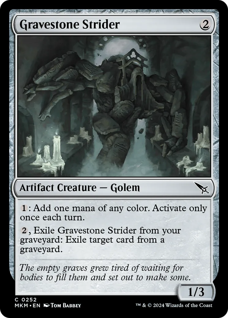 Enjambeur des tombes — Murders at Karlov Manor — Magic: The Gathering