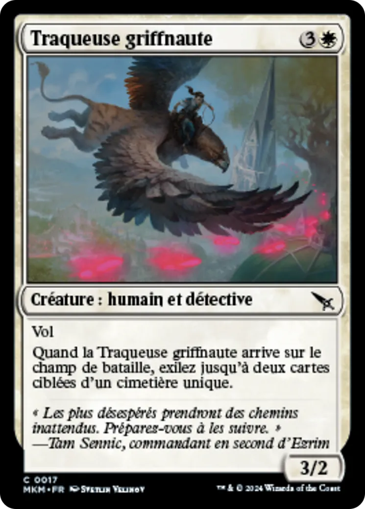 Traqueuse griffnaute — Murders at Karlov Manor — Magic: The Gathering