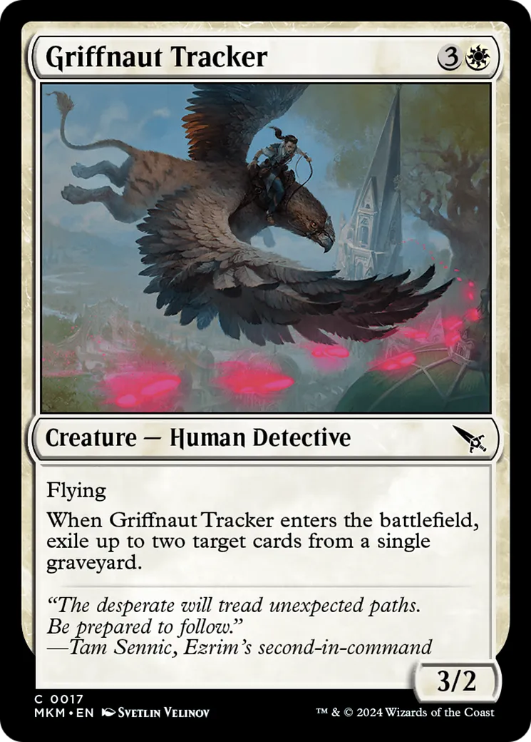 Traqueuse griffnaute — Murders at Karlov Manor — Magic: The Gathering