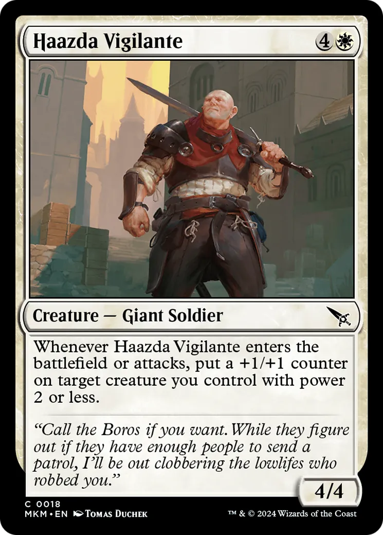 Haazda Vigilante — Murders at Karlov Manor — Magic: The Gathering