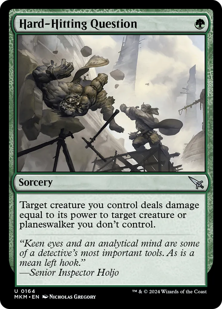 Hard-Hitting Question — Murders at Karlov Manor — Magic: The Gathering