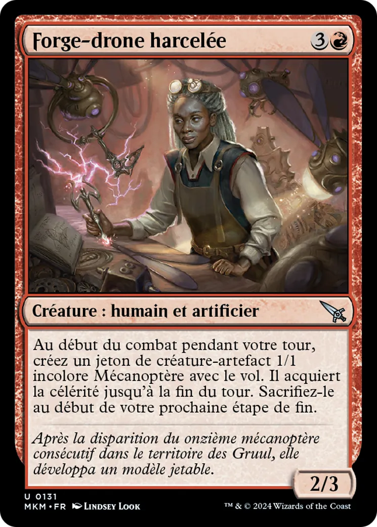 Forge-drone harcelée — Murders at Karlov Manor — Magic: The Gathering