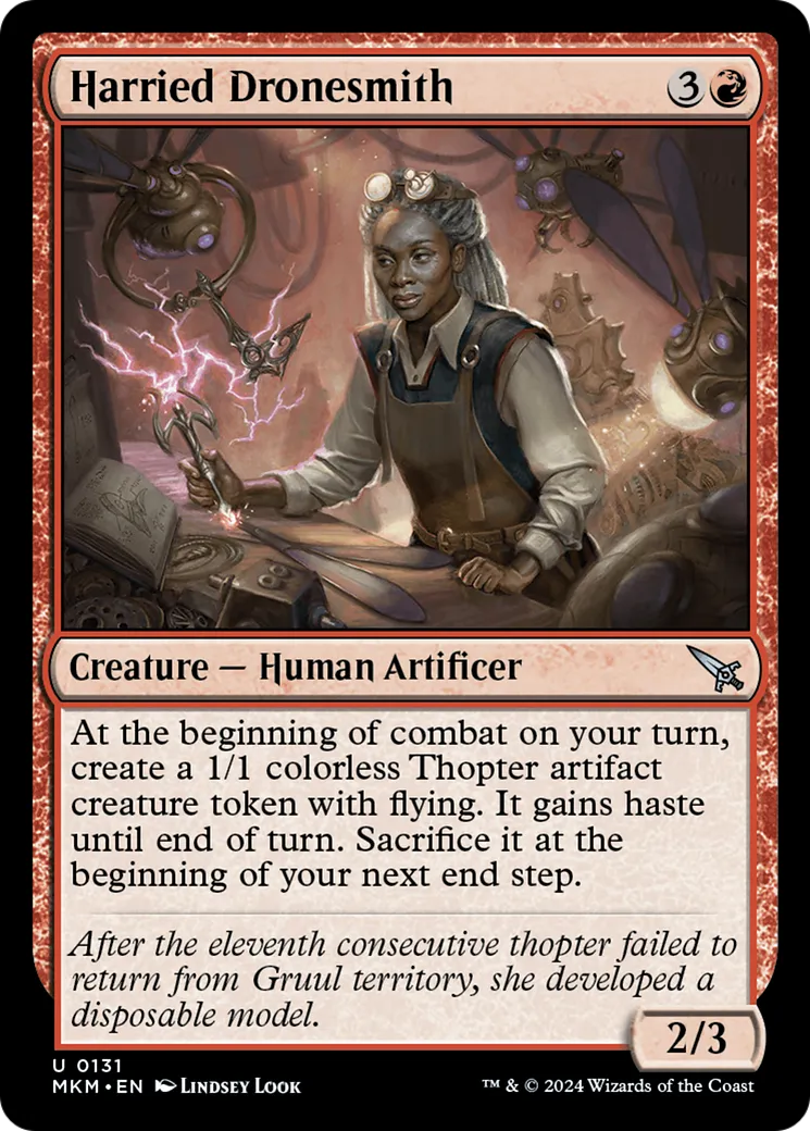 Harried Dronesmith — Murders at Karlov Manor — Magic: The Gathering