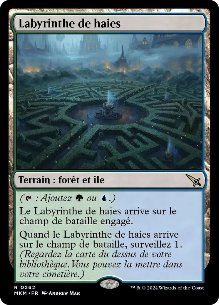 Labyrinthe de haies — Murders at Karlov Manor — Magic: The Gathering
