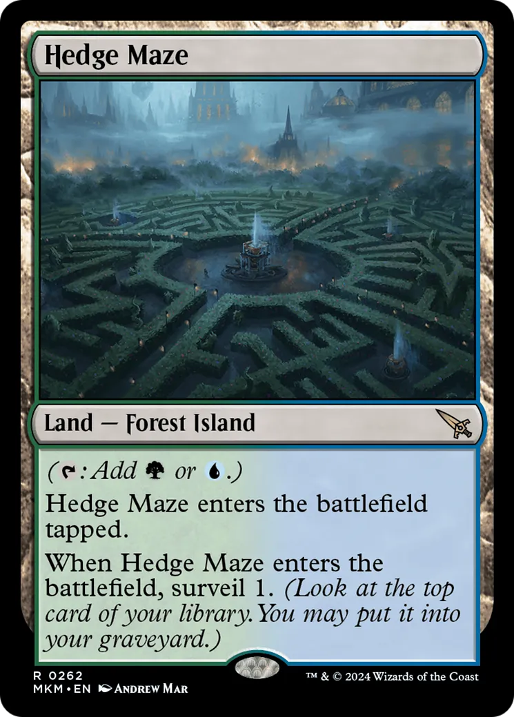 Hedge Maze — Murders at Karlov Manor — Magic: The Gathering