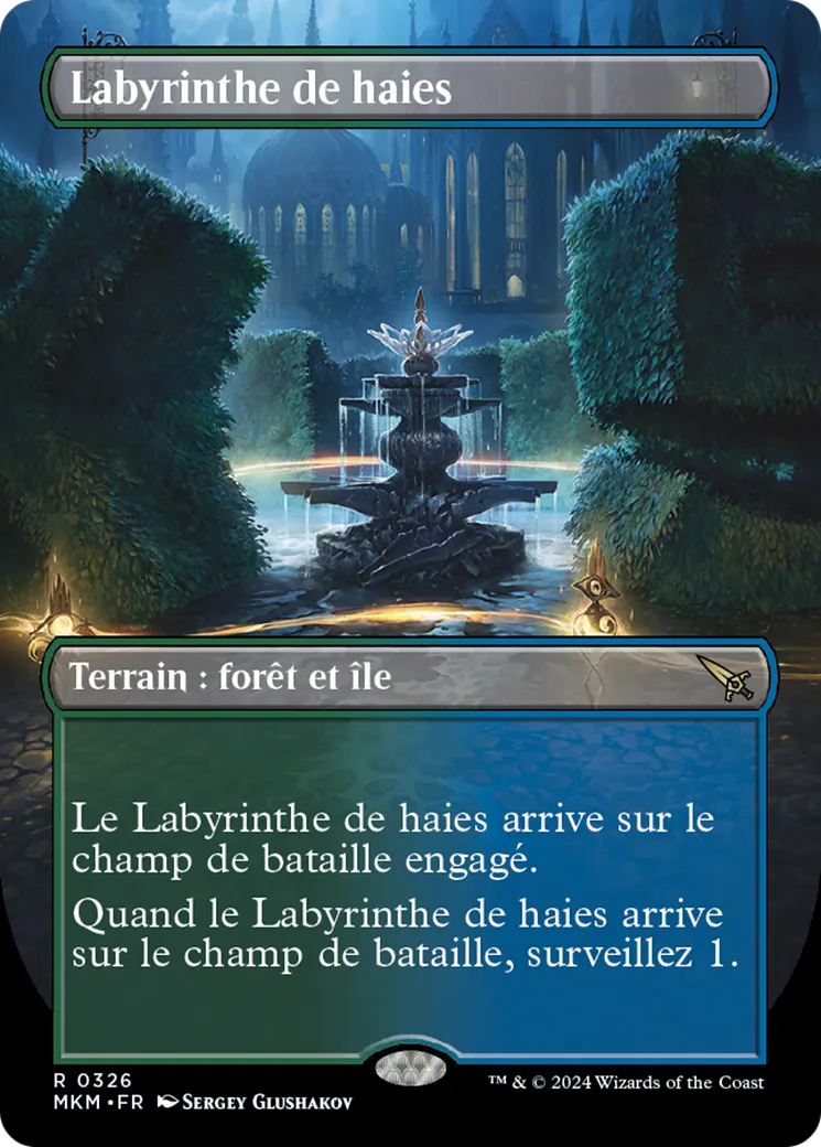 Labyrinthe de haies — Murders at Karlov Manor — Magic: The Gathering