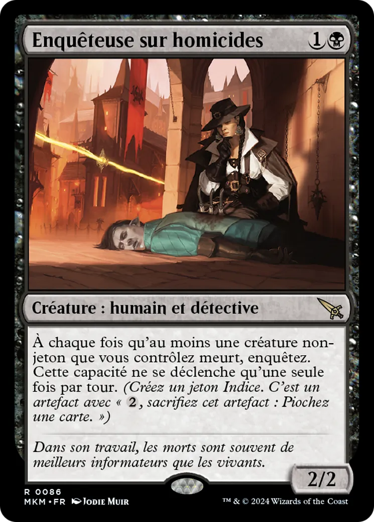 Enquêteuse sur homicides — Murders at Karlov Manor — Magic: The Gathering