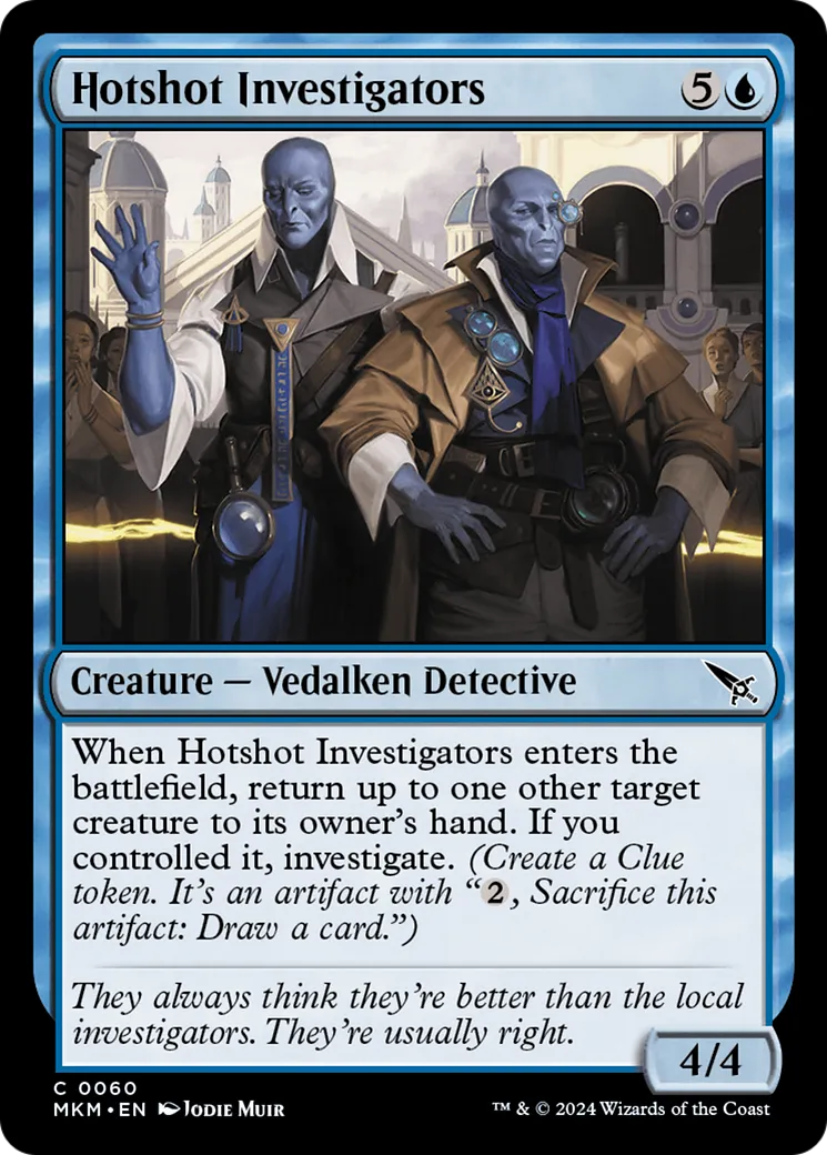 Hotshot Investigators from Murders at Karlov Manor - Magic: The Gathering