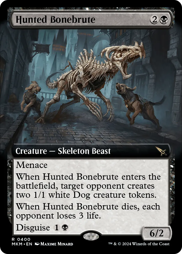 Hunted Bonebrute — Murders at Karlov Manor — Magic: The Gathering
