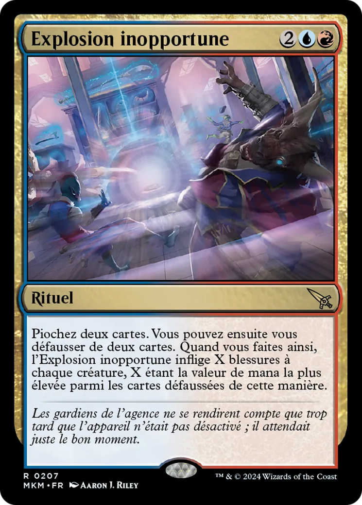 Explosion inopportune — Murders at Karlov Manor — Magic: The Gathering