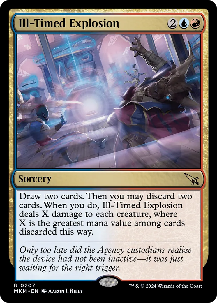 Explosion inopportune — Murders at Karlov Manor — Magic: The Gathering